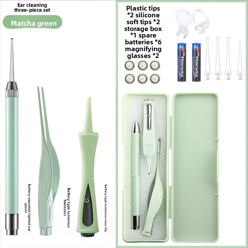 Visual Ear Pick with Camera and Light