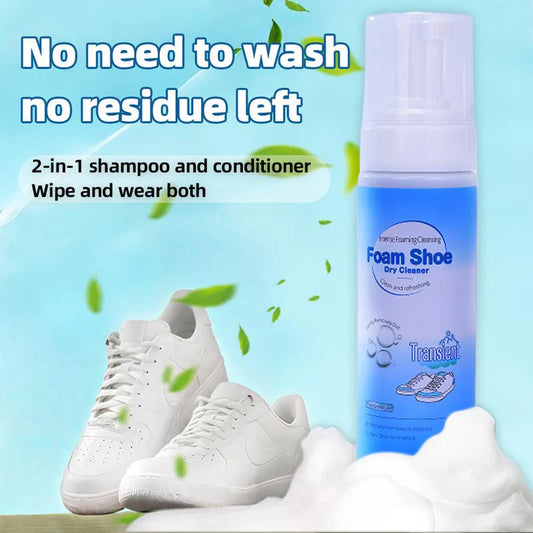 URBANOMAX Urbanomax™ Shoe Cleaner bottle with brush for cleaning sneakers and casual shoes