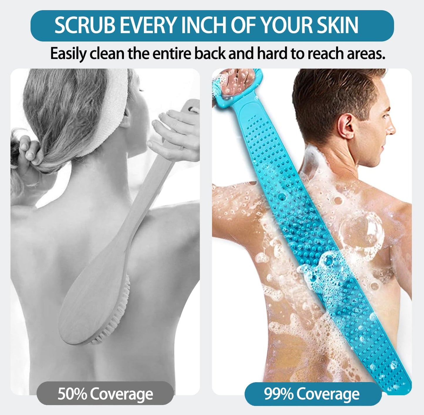 Silicone Body Scrubber