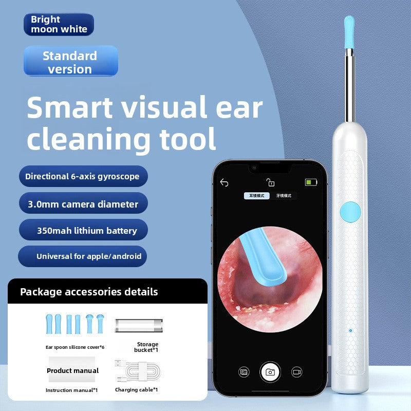 Visual Ear Pick with Camera and Light