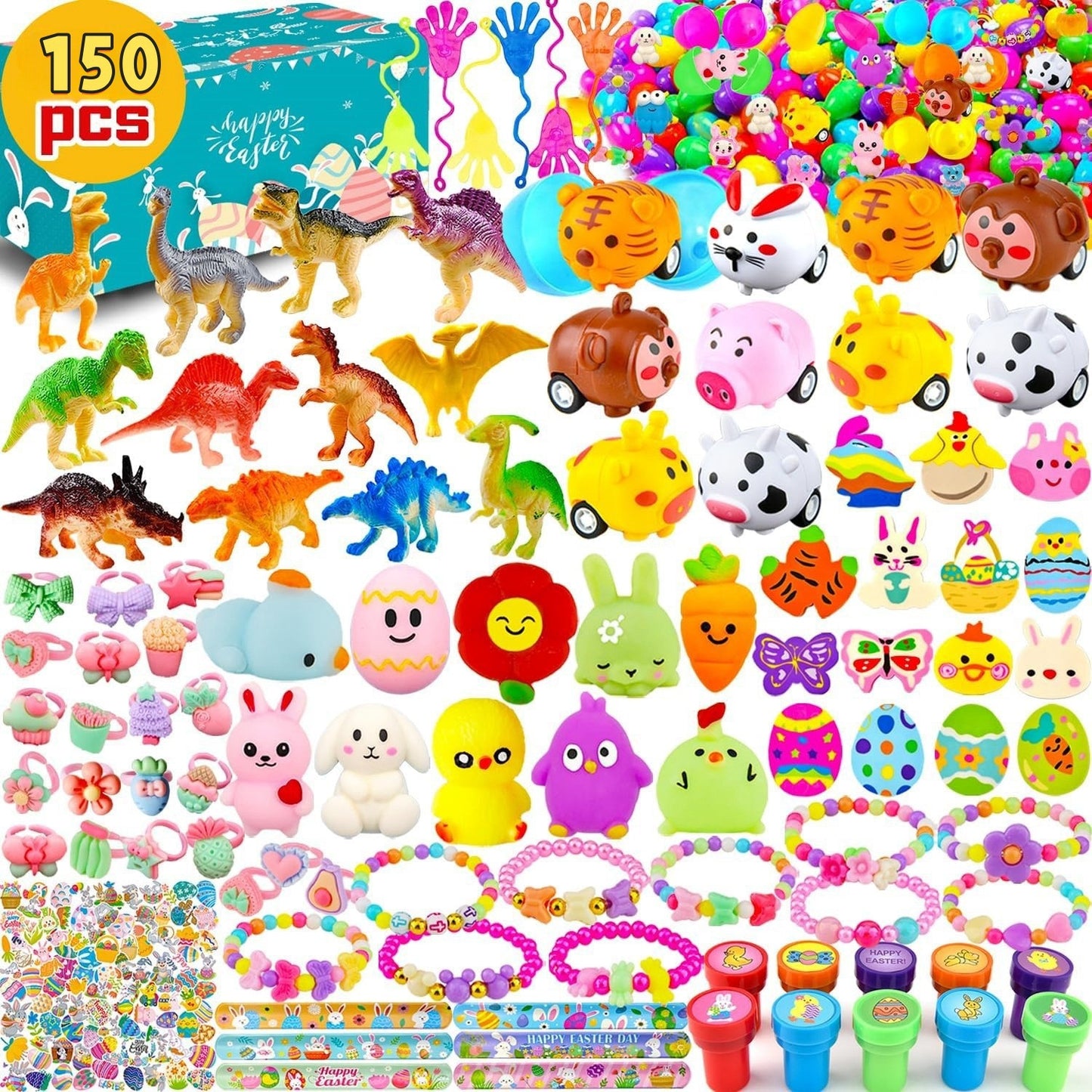 Colorful Easter eggshells for Christmas decorations, featuring vibrant patterns and festive designs from the CHRISTMAS brand.
