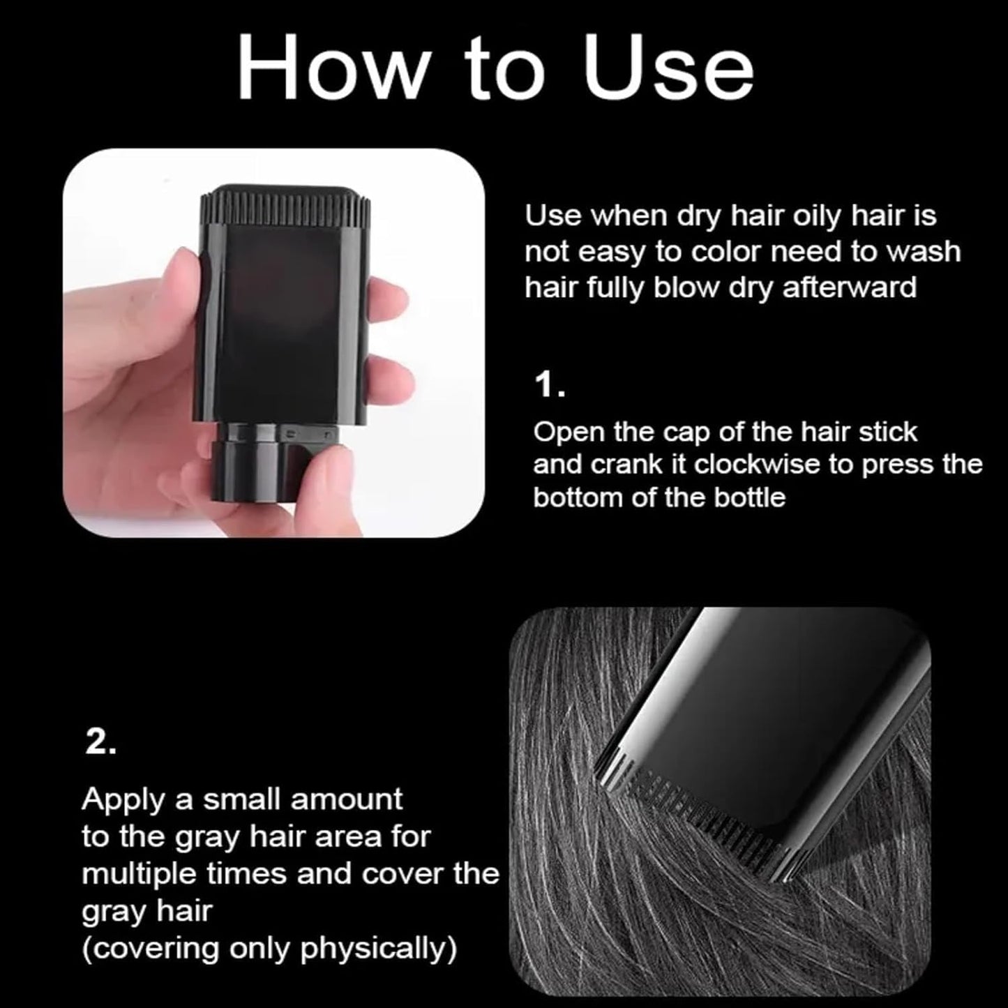 3 in1 Hair Dye Stick