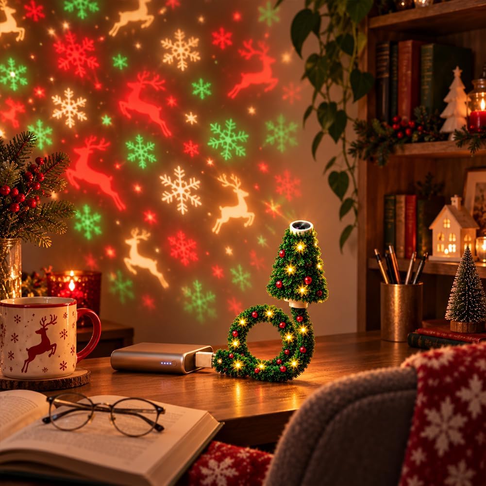 Christmas Ceiling Projector Lamp URBANOMAX