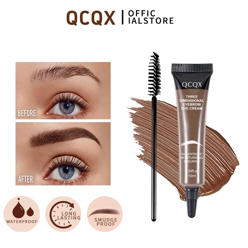 Christmas 3D eyebrow gel in a 61g container, perfect for creating natural, full-looking eyebrows with a festive touch.