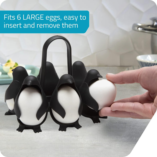 Urbanomax™  Penguin Egg Cooker & Holder for 6 Eggs