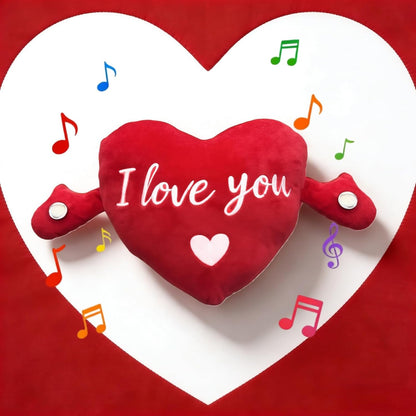 URBANOMAX CuddleHeart™ Music Toy featuring soft plush fabric and a musical feature for comfort and entertainment.