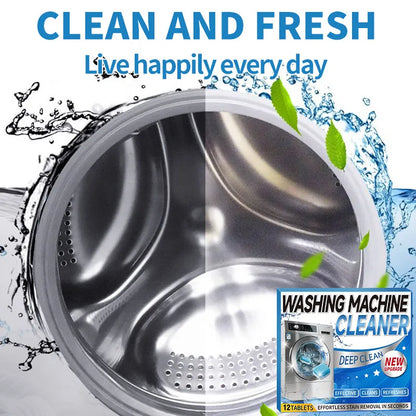 URBANOMAX Ultra Clean Washing Machine Tablets shown in a clear image, highlighting their compact, white tablet form for laundry cleaning.
