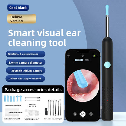 Visual Ear Pick with Camera and Light