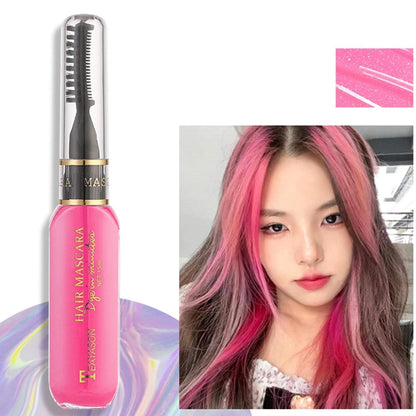 CHRISTMAS Professional Hair Dye Hair Mascara in vibrant shades, festive Christmas hair coloring for bold, temporary hair color.