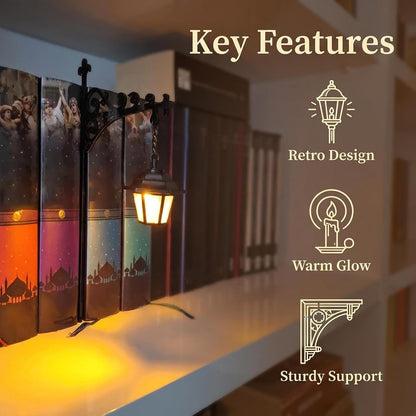 Urbanomax™ Storybook Book Nook Lamp - CHRISTMAS