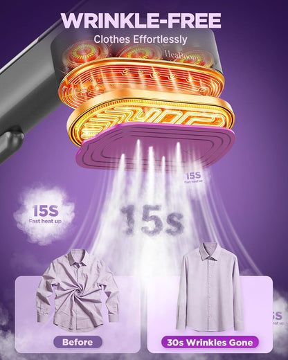 Urbanomax™ Travel Garment Steamer - CHRISTMAS