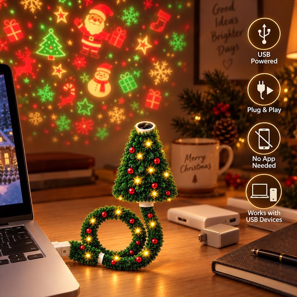 Christmas Ceiling Projector Lamp URBANOMAX