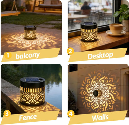 Urbanomax™ Retro Solar Outdoor Lanterns