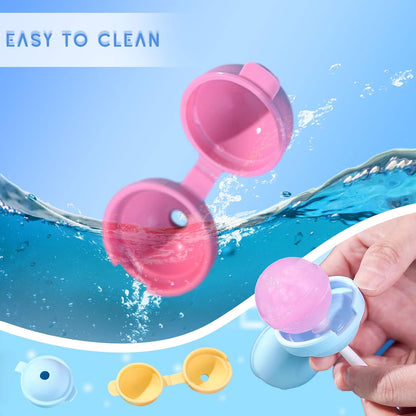 Urbanomax™ Silicone Lollipop Ice Cream Maker set with five colorful molds for fun homemade lollipops and frozen treats.