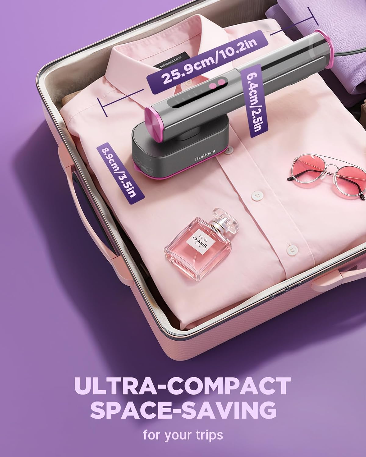 Urbanomax™ Travel Garment Steamer - CHRISTMAS