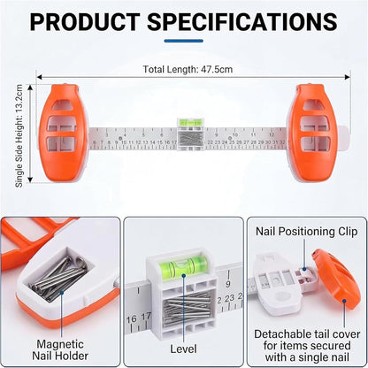 Urbanomax™ Precision Picture Hanging Rule