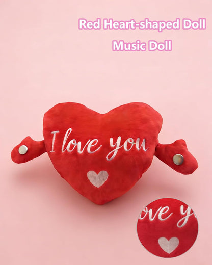 URBANOMAX CuddleHeart™ Music Toy featuring a soft plush heart with musical features for gentle play and comfort.
