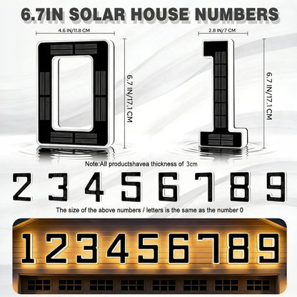 Christmas LED acrylic doorplate number light with festive design, suitable for holiday-themed home decor.