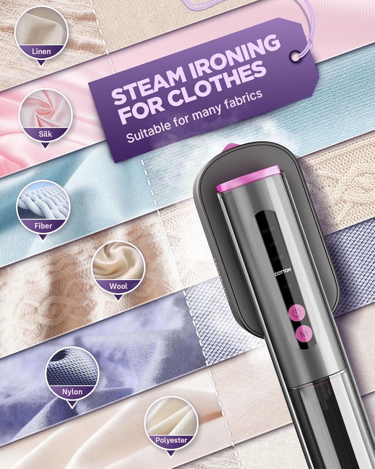 Urbanomax™ Travel Garment Steamer - CHRISTMAS