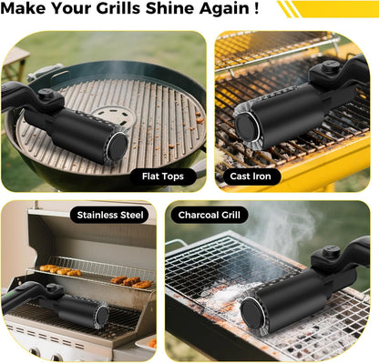 URBANOMAX Urbanomax™ upgraded electric grill brush with a sturdy handle and bristles for effective grill cleaning.