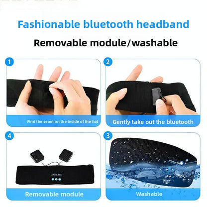 Bluetooth sports headscarf in festive design, featuring a comfortable fit and wireless audio capability by CHRISTMAS.