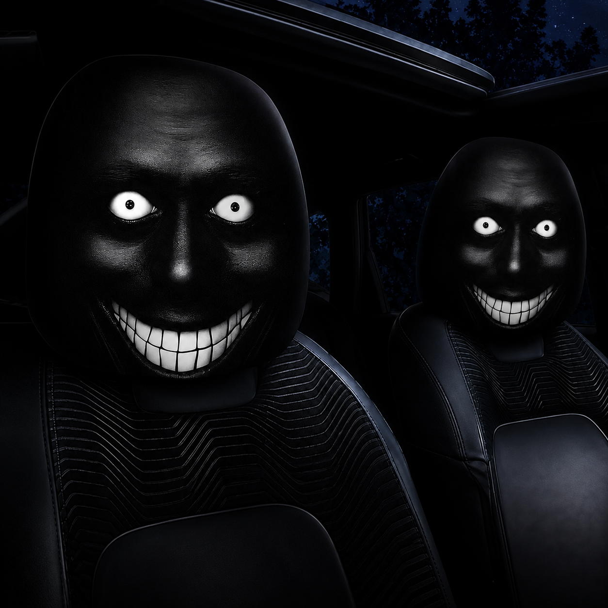Urbanomax™ Horror Headrest Cover