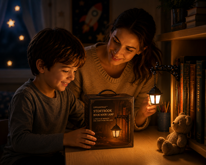 Urbanomax™ Storybook Book Nook Lamp - CHRISTMAS