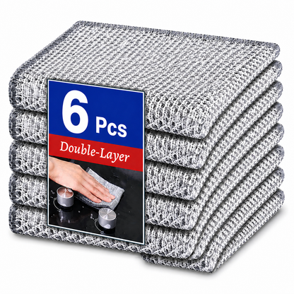 URBANOMAX EcoSleek cleaning cloth showing a soft, durable microfiber surface perfect for eco-friendly cleaning tasks