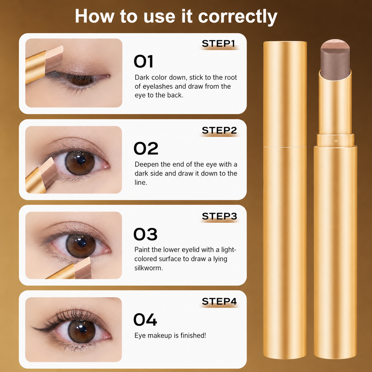 4 in 1 Eyeshadow Stick