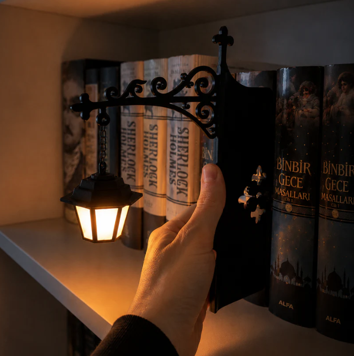 Urbanomax™ Storybook Book Nook Lamp - CHRISTMAS