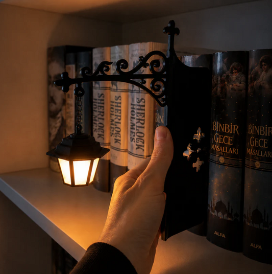 Urbanomax™ Storybook Book Nook Lamp - CHRISTMAS