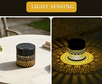 Urbanomax™ Retro Solar Outdoor Lanterns