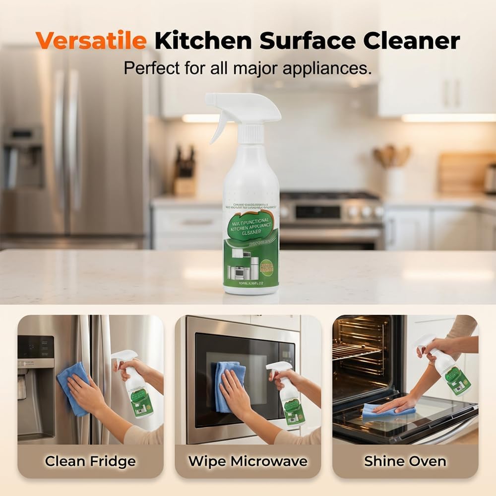 Urbanomax multipurpose enzyme foam cleaner in a spray bottle, showing the cleaning foam and product label.