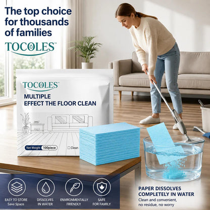 Urbanomax 200-piece multi-surface floor cleaning tablets for effective, eco-friendly cleaning of various surfaces.