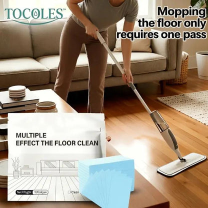 URBANOMAX 200-piece multi-surface floor cleaning tablets for effective cleaning and disinfecting of various flooring types.