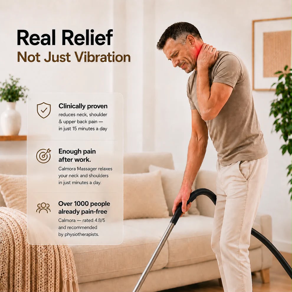 URBANOMAX Neck & Shoulder Pro massage device with ergonomic design and adjustable settings for targeted relief.