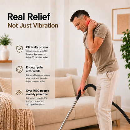 URBANOMAX Neck & Shoulder Pro massage device with ergonomic design and adjustable settings for targeted relief.