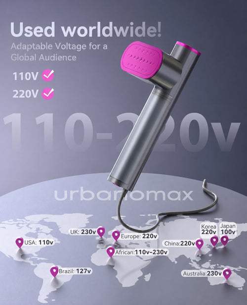 Urbanomax™ Travel Garment Steamer - CHRISTMAS