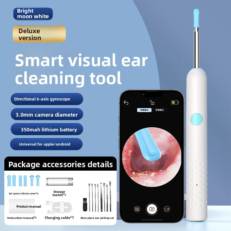 Visual Ear Pick with Camera and Light