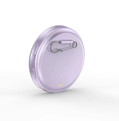 Urbanomax Mood Badge featuring colorful design and adjustable pin-back for expressive style and easy wear.