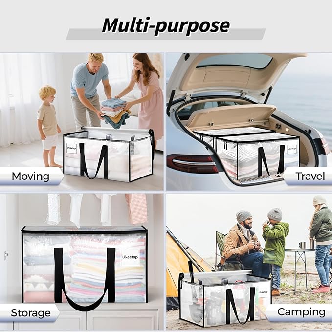 URBANOMAX heavy duty moving bag made of durable material, designed for secure and spacious storage during relocations.