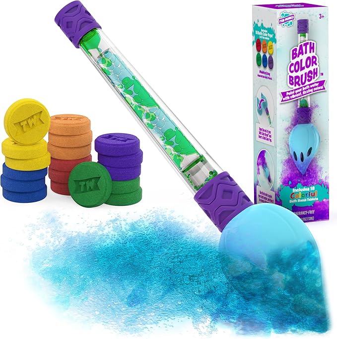 URBANOMAX Bath Color Brush™ Kids with colorful bristles and playful design for gentle bath time cleaning for children