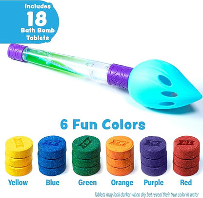 URBANOMAX Bath Color Brush™ Kids with colorful bristles and playful design for fun bath time cleaning.