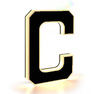 Christmas LED acrylic doorplate number light with festive Christmas design, ideal for holiday home address signage.