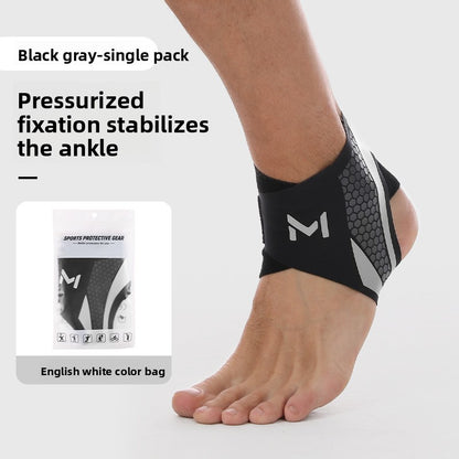 Christmas ankle support brace in a festive design, providing stability and comfort for injury recovery.