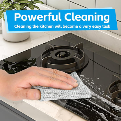URBANOMAX EcoSleek cleaning cloth, eco-friendly microfiber fabric designed for effective and gentle surface cleaning.
