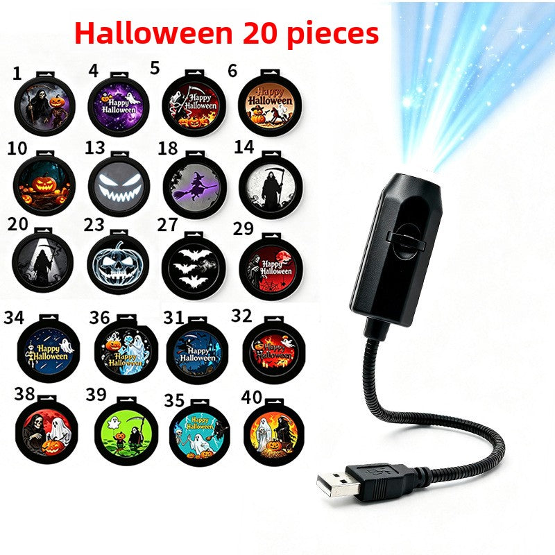 Creative Starry Sky LED Projection Night Light