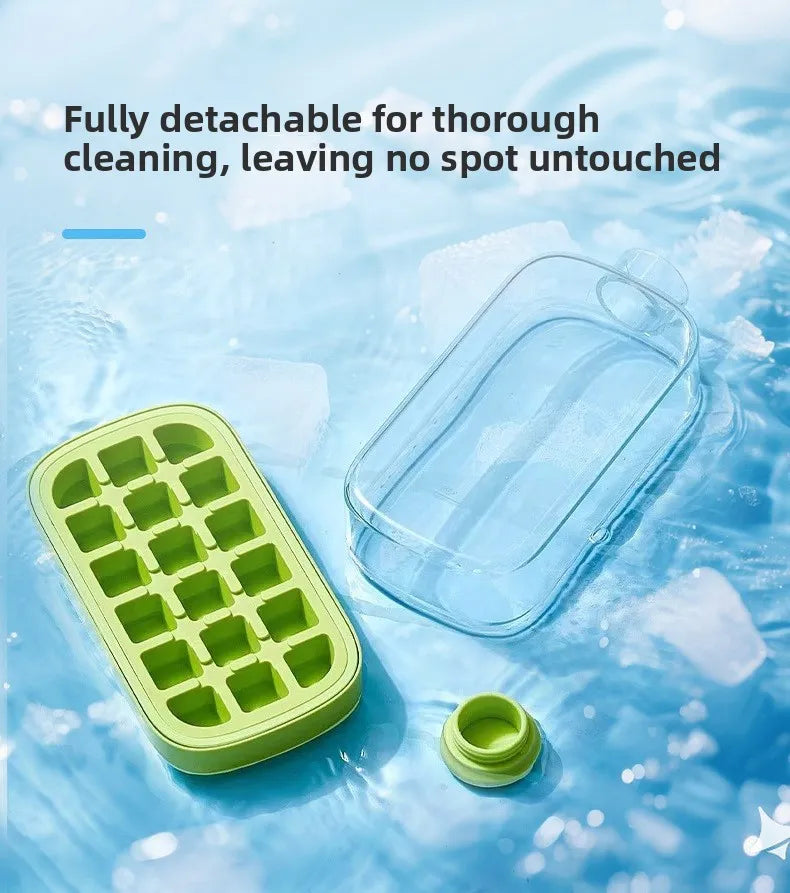 Urbanomax™ ice bottle tray with multiple slots for freezing water bottles, made of durable plastic for convenient chilling.