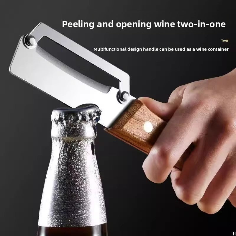 Urbanomax ™Smart Peeler with Christmas-themed design, ideal for peeling fruits and vegetables with ease and precision.