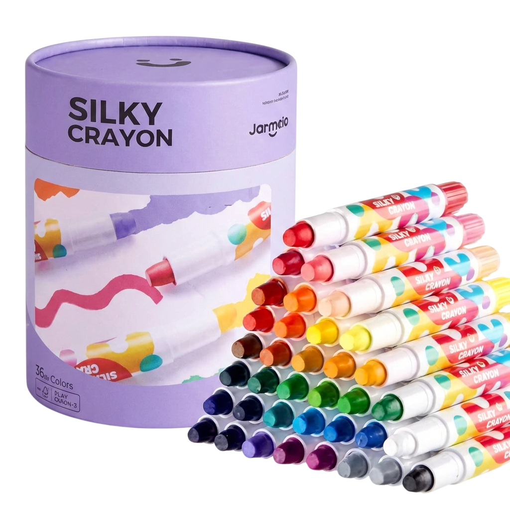 36 Colors TwistJoy Non Toxic Washable Crayon - CHRISTMAS